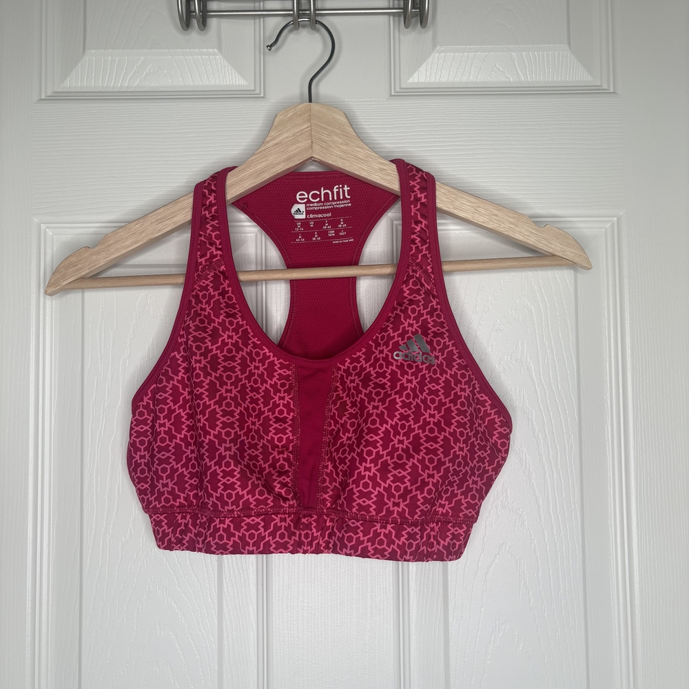 Adidas Womens Techfit Medium compression Climacool Sports Bra